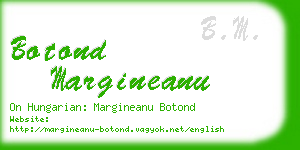 botond margineanu business card